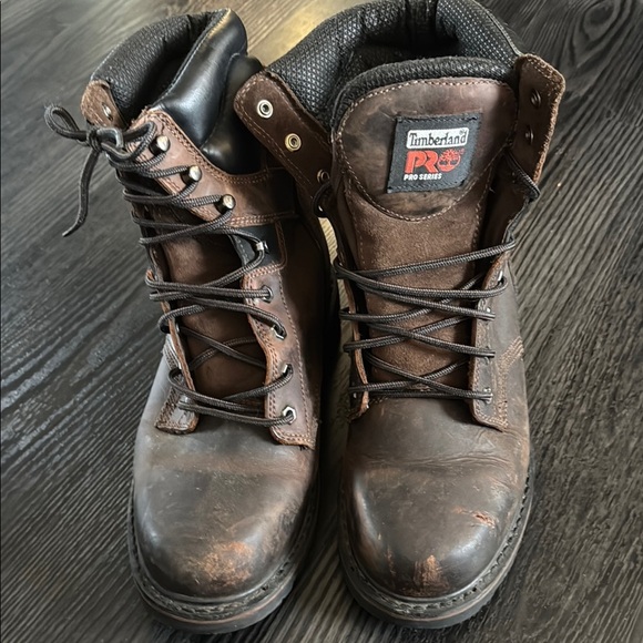 🍍 TIMBERLAND PRO 33034 6'' PIT BOSS  STEEL TOE size 11M🍍 - Picture 1 of 6